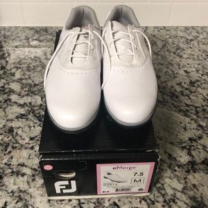 Footjoy Women’s Emerge White Golf Shoes NWT